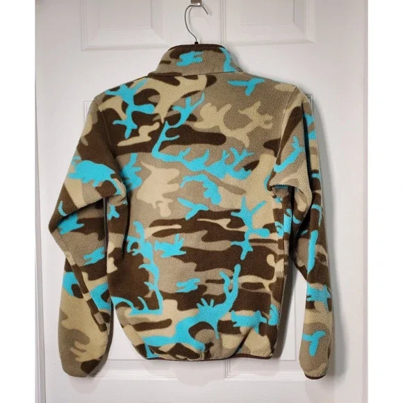 Patagonia Synchilla Snap‑T Fleece Pullover Men’s XXS Camo Retro - Picture 11 of 11